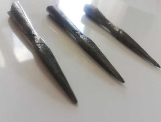 Groty do strzał drewnianych kute stalowe łuk