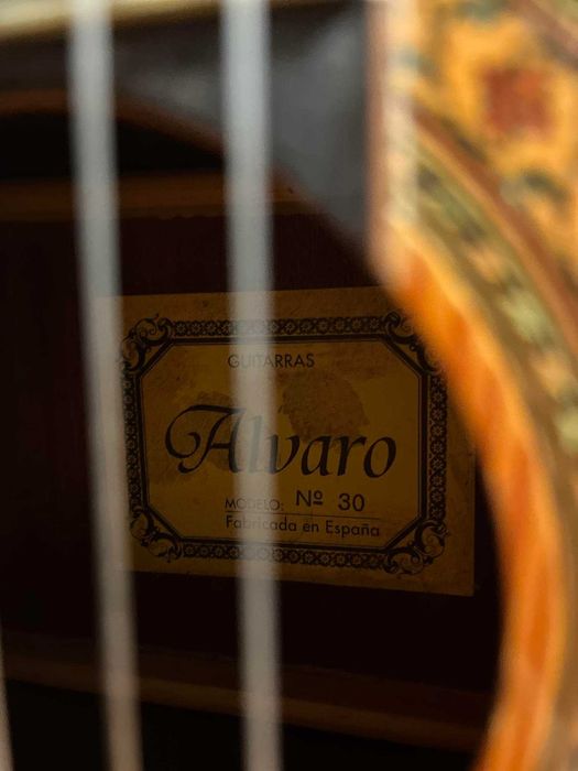 Hiszpańska gitara klasyczna Alvaro no 30