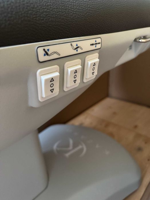 Fotel kosmetyczny MAGMA II Grafit - nowy, oryginalnie zapakowany