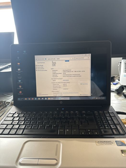 Portatil HP G61 - T6600 4gb Nvidia G103m
