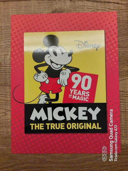 MICKEY 90 ANOS - Carteira ediçao especial CTT - 2018