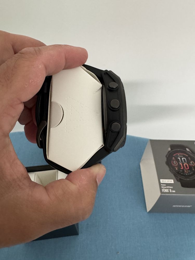 Garmin Fenix 8 51mm safira/titanium