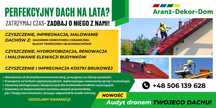 Czyszczenie, impregnacja, malowanie dachów, elewacji, kostki brukowej