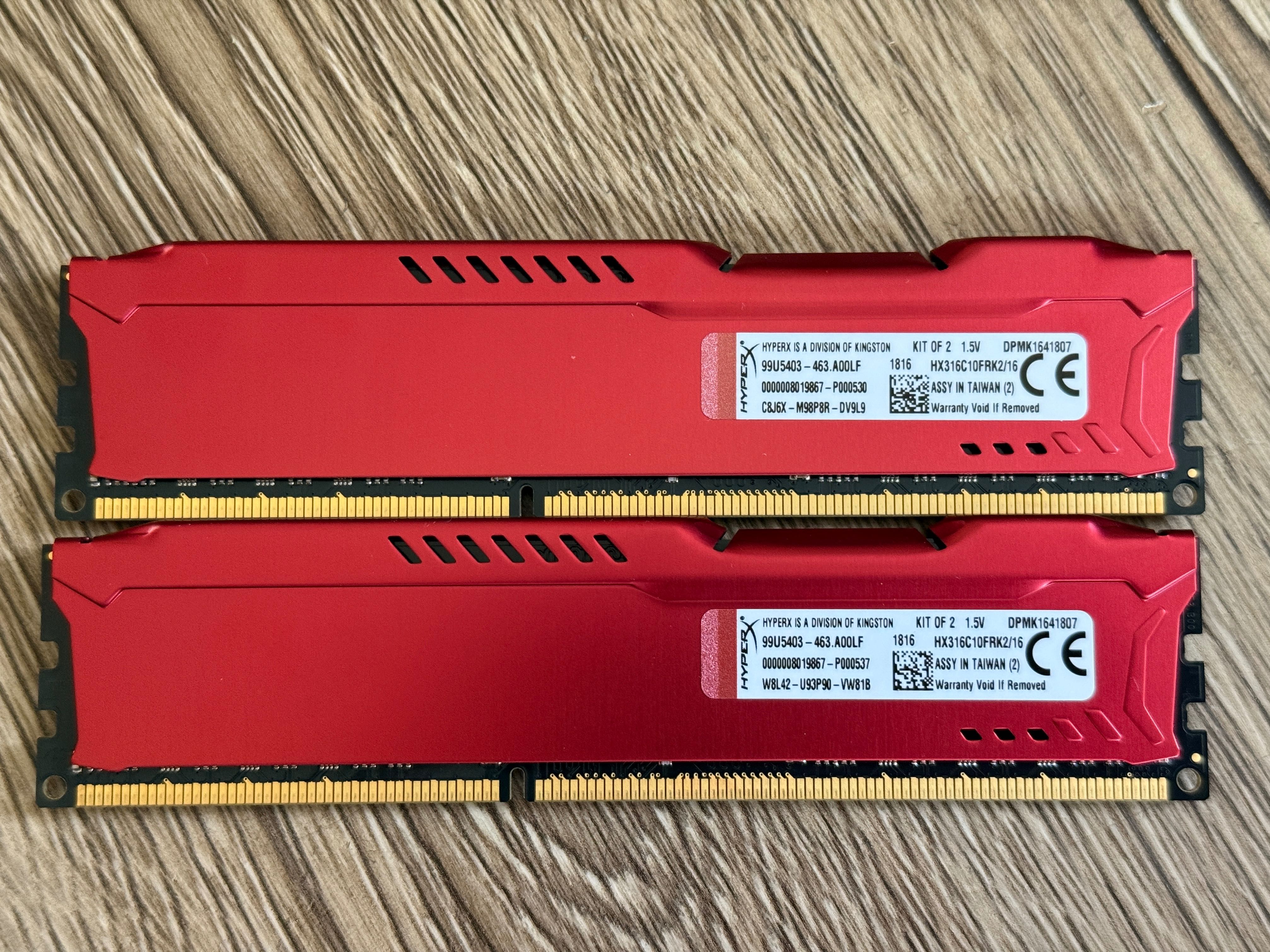 Pamięć RAM HyperX Fury 2x8GB 16GB 1600MHz DDR3