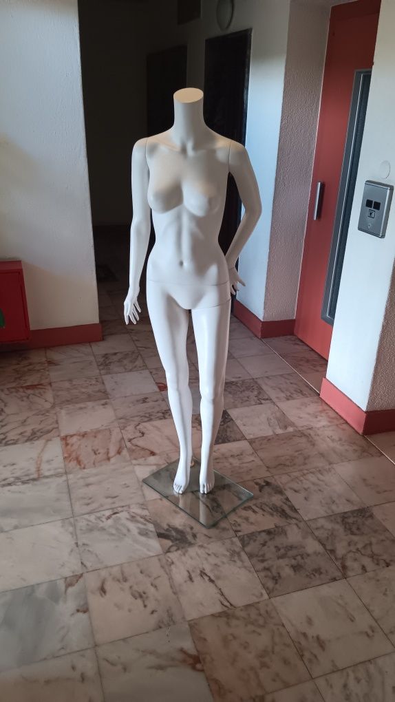 Manequim feminino completo