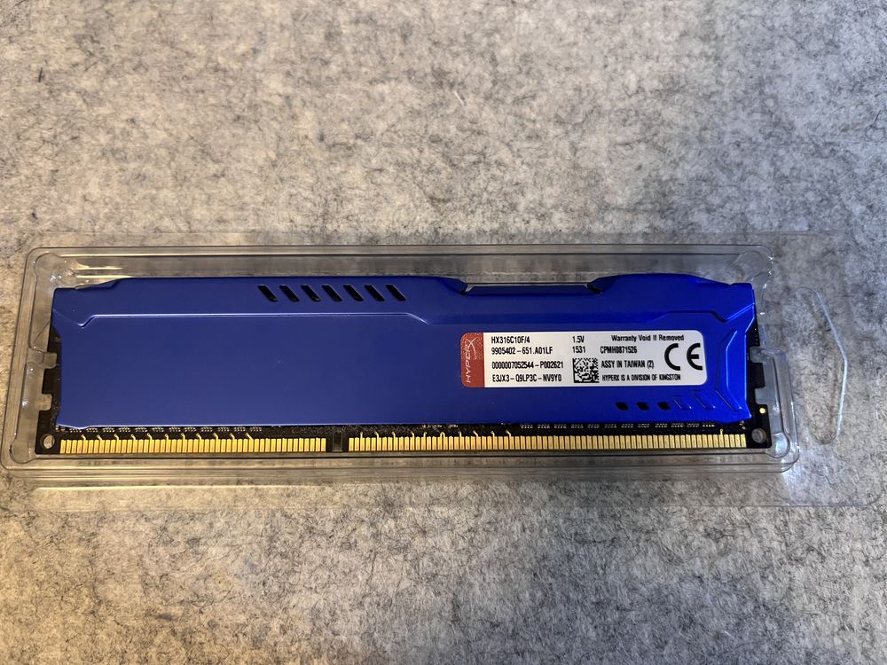 Memoria ram ddr3 fury hyperx azul
