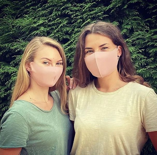 Maska ochronna na twarz wielorazowa regulowana