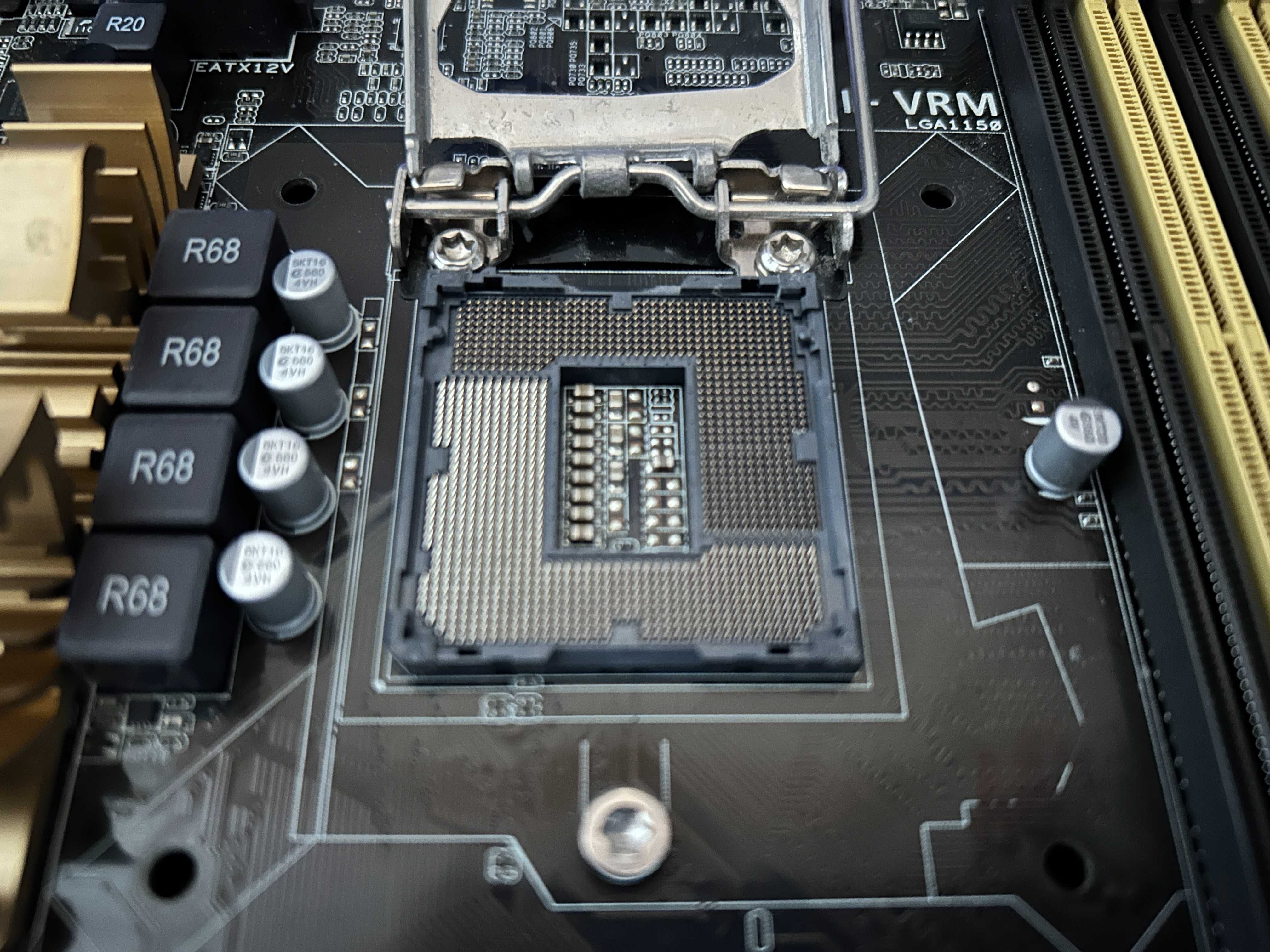 Как новая! Материнская плата ASUS Z87-K 1150 сокет Гарантия!
