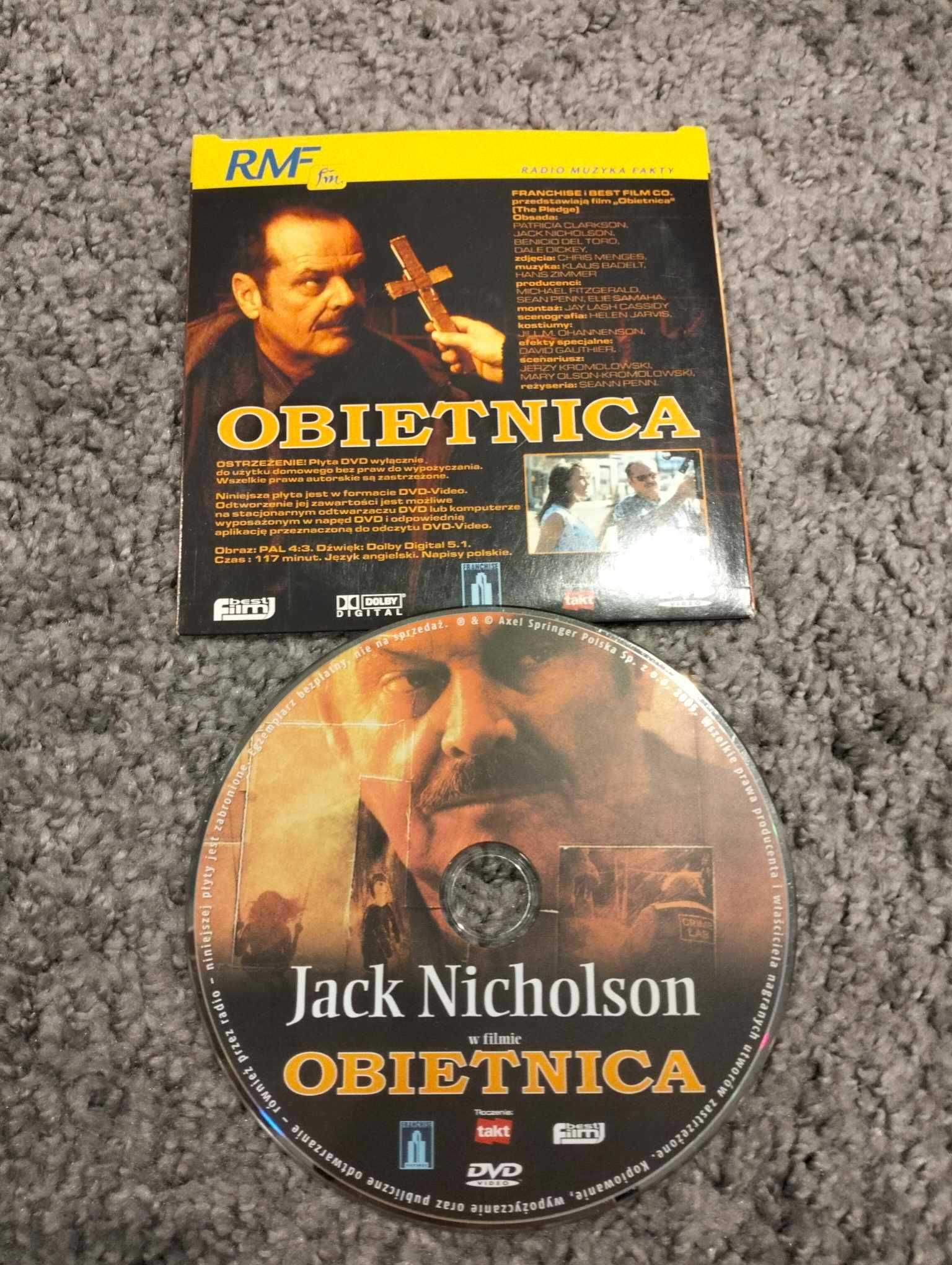 Obietnica film DVD