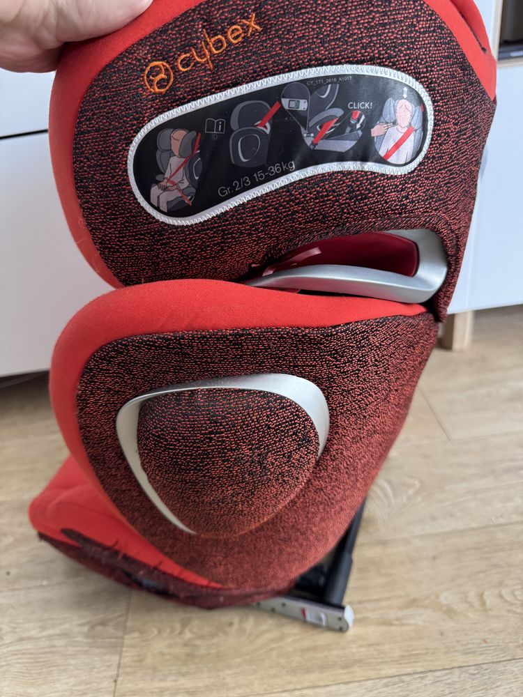 Cybex Z i-fix plus pomarancz fotelelik samochodowy