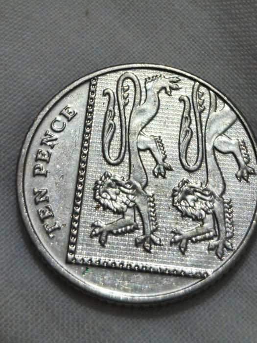 Moeda, Grã-Bretanha, 10 Pence

Bom estado geral