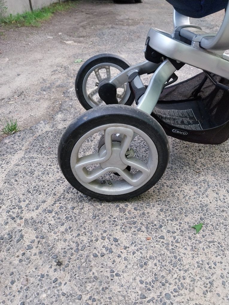 Greco symbio wozek spacerowy głęboki granatowy