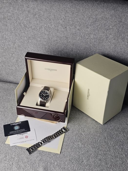 Longines Spirit 40 Prestige Edition 2020 bransoleta pasek zegarek
