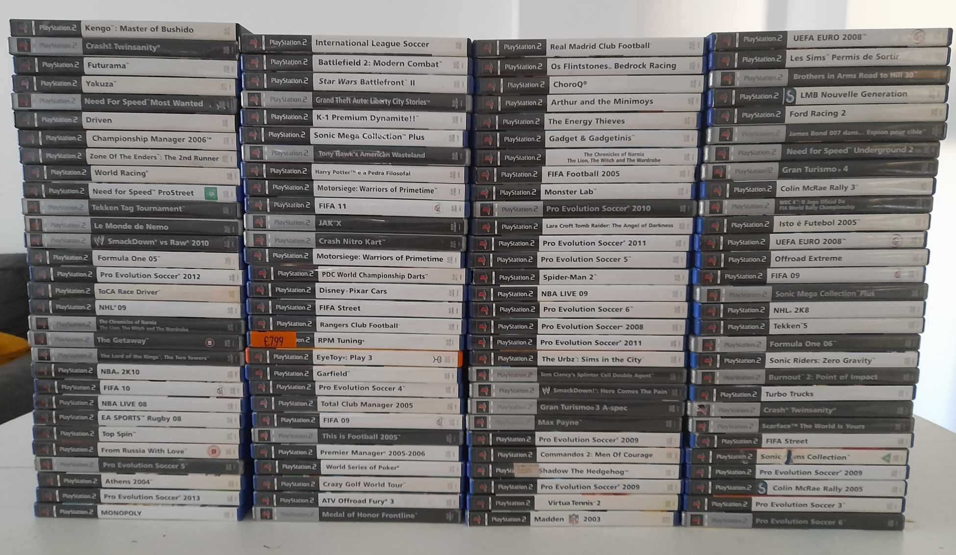 PS2 Jogos Lista de A a L (Lista e Valores na Descrição)