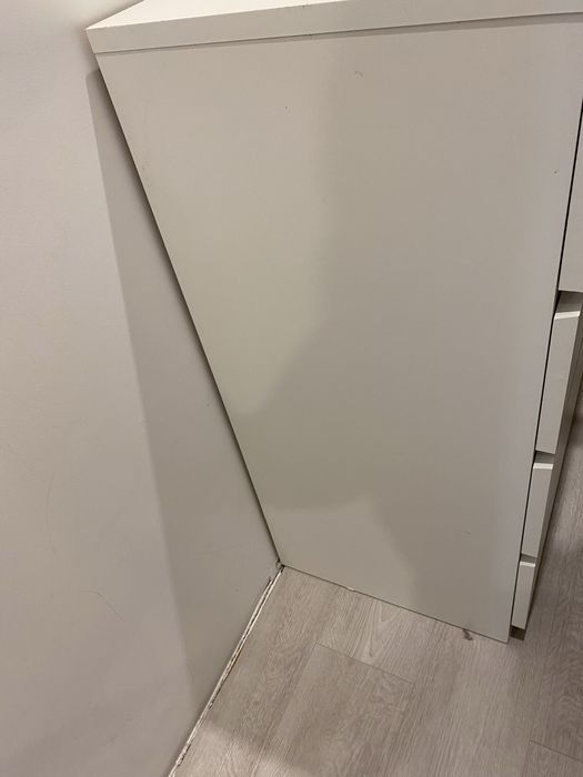 Komoda Malm Ikea biala