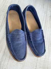 Weejuns  mokasyny loafersy lordsy niebieskie 45