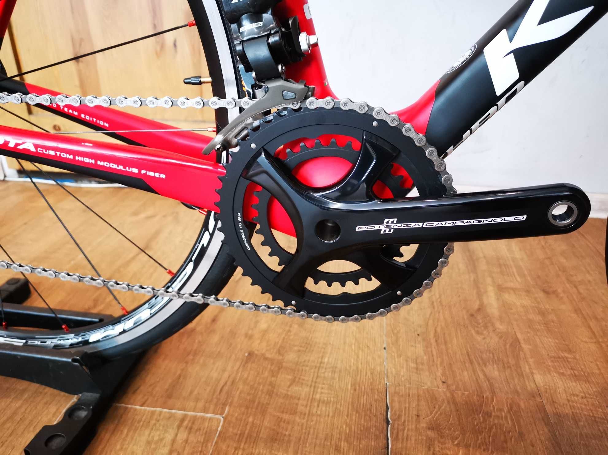 Rower szosowy, KUOTA KHAN PRO Team, Campagnolo RECORD 11 EPS, r52