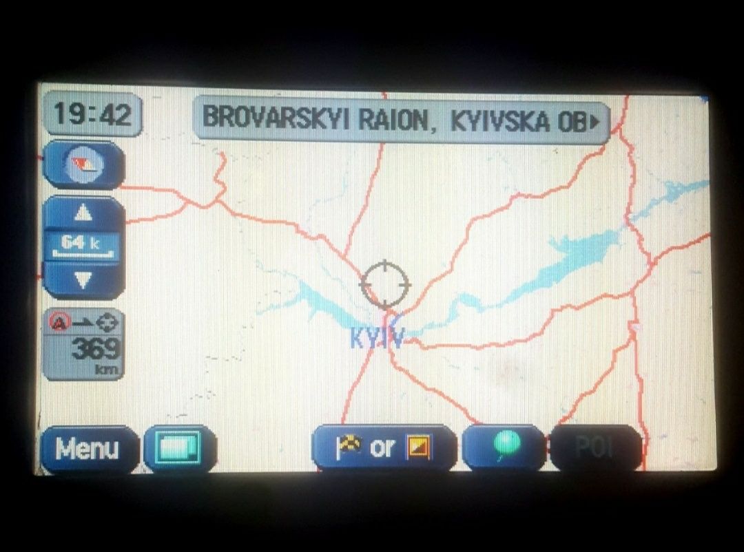 Карты Украины штатной Навигации Subaru. Kenwood навигация