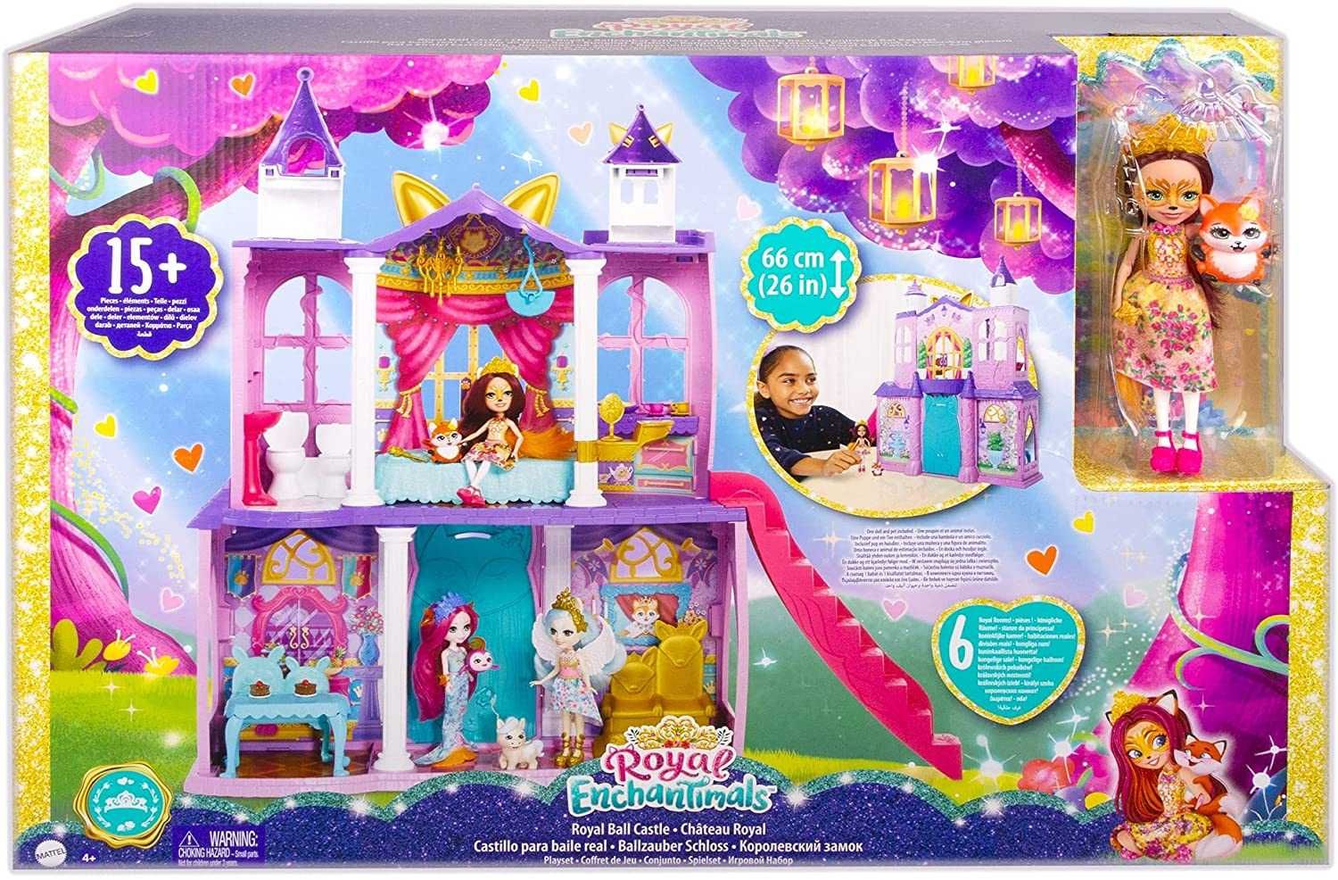 Энчантималс Замок Фелисити Фокс Enchantimals Royal Ball Castle HCG59