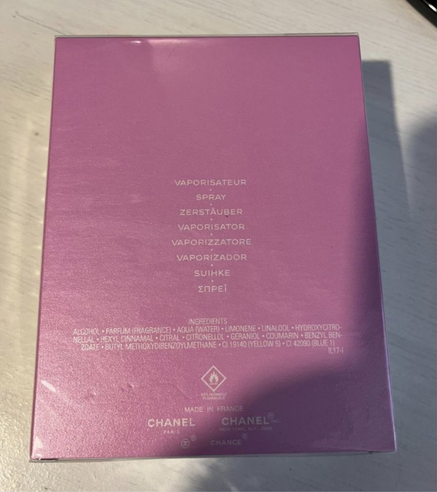 Chanel Chance Eau Fraîche