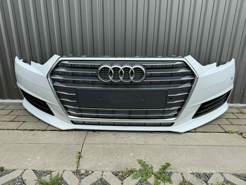Audi A4 B9 8W Zderzak Przód Przedni 6xPDC LY9C 15-19r. kompletny