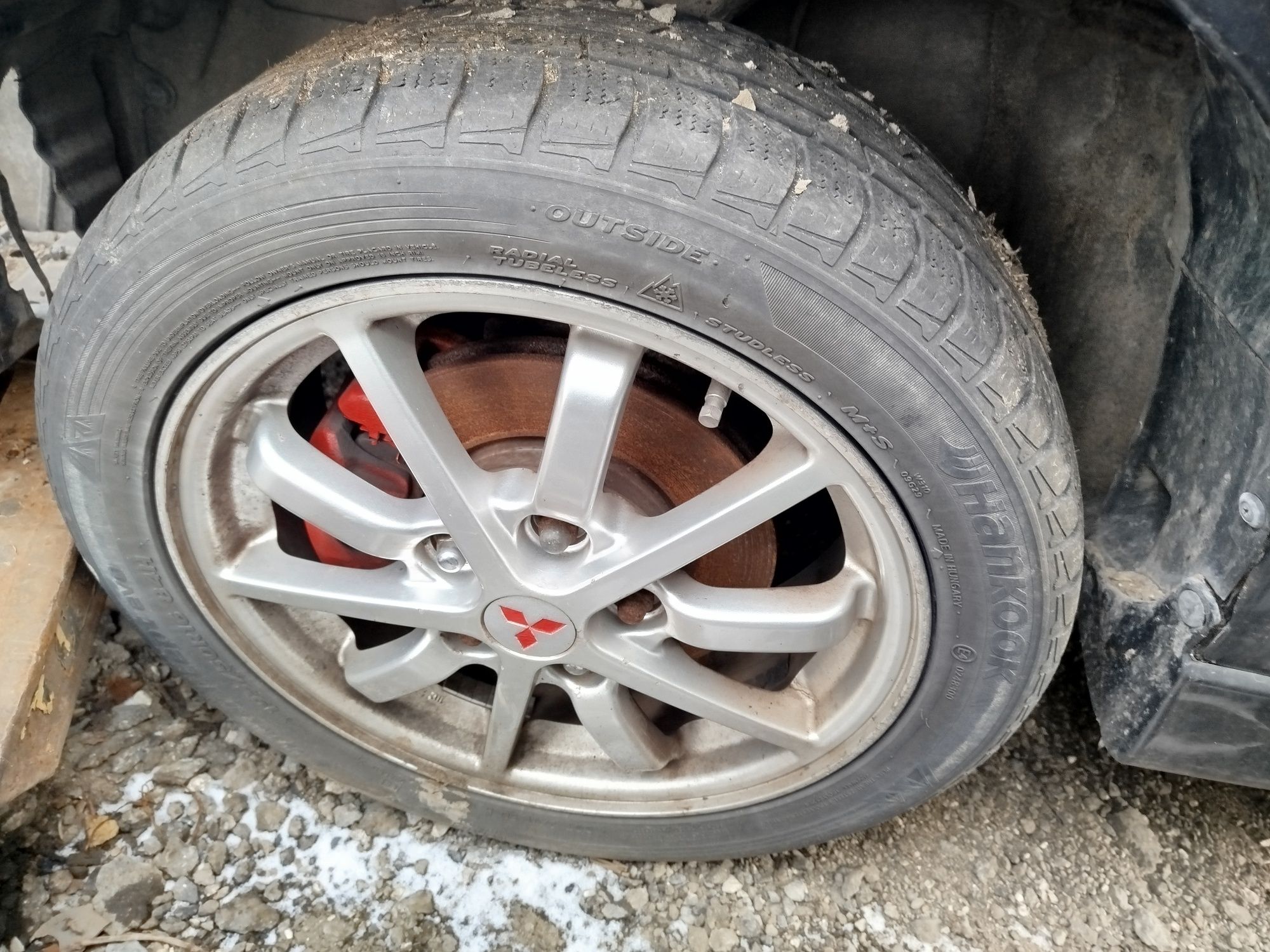 Koła alufelgi z oponami 16 cali Mitsubishi Lancer wysyłka