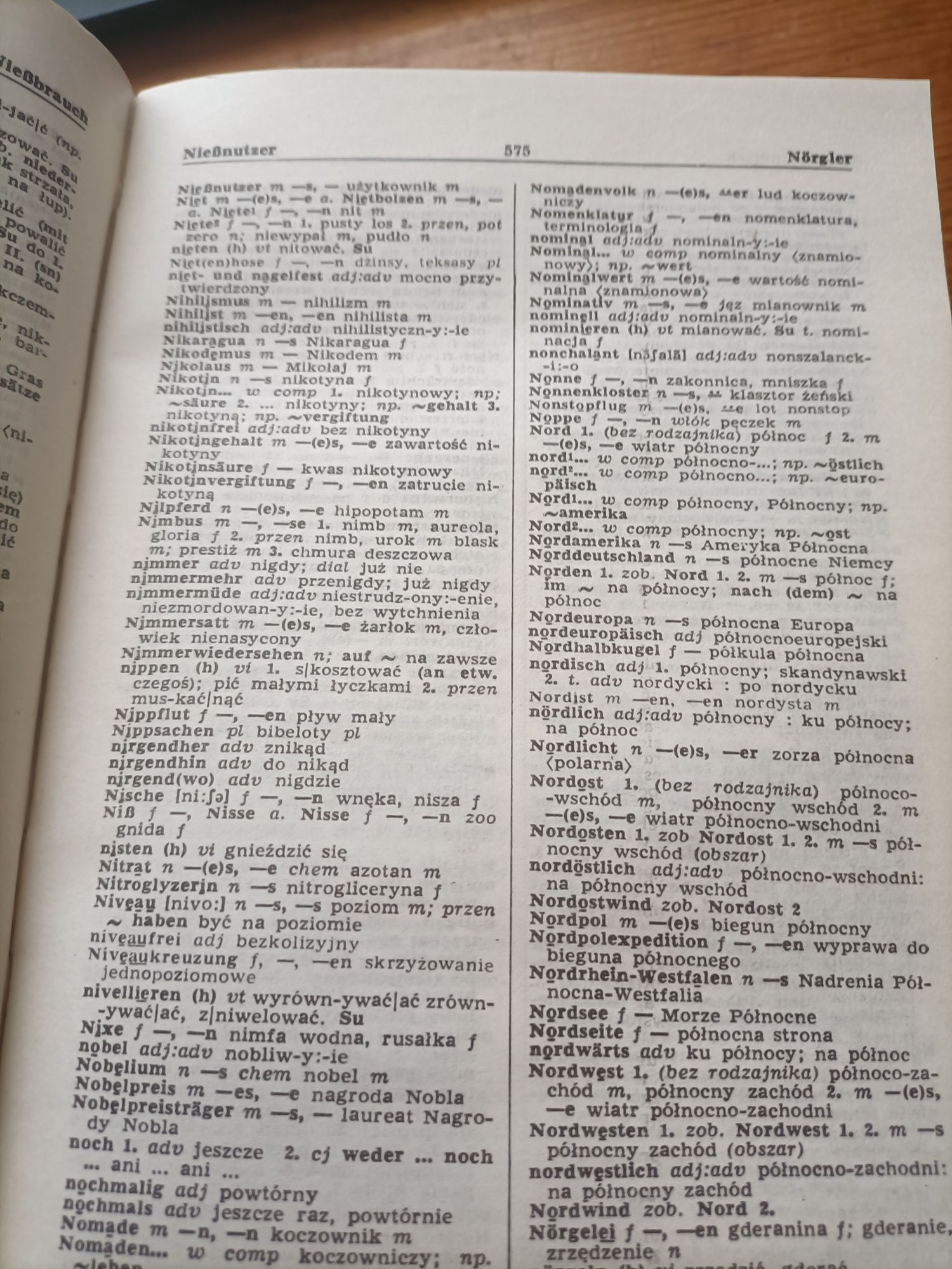 Słownik niemiecko-polski tom 1 i 2