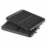 Płyta do pieczenia gofrów Tefal WM756D12 1200 W srebrny/szary