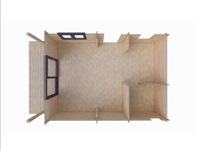 Nowoczesny dom BERGAMO - pod klucz, tanio, z płytą fundementową, 75m2