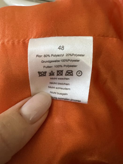 Шуба зі штучного хутра Pompoos