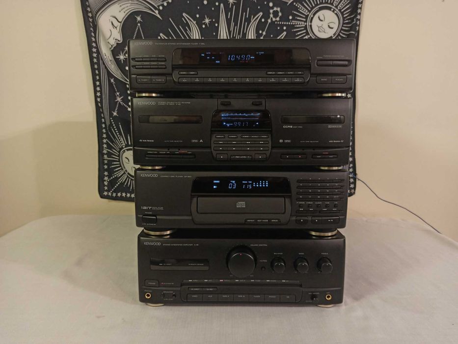 Wieża zestaw Kenwood A-45 DP-950 X-45 T-85L