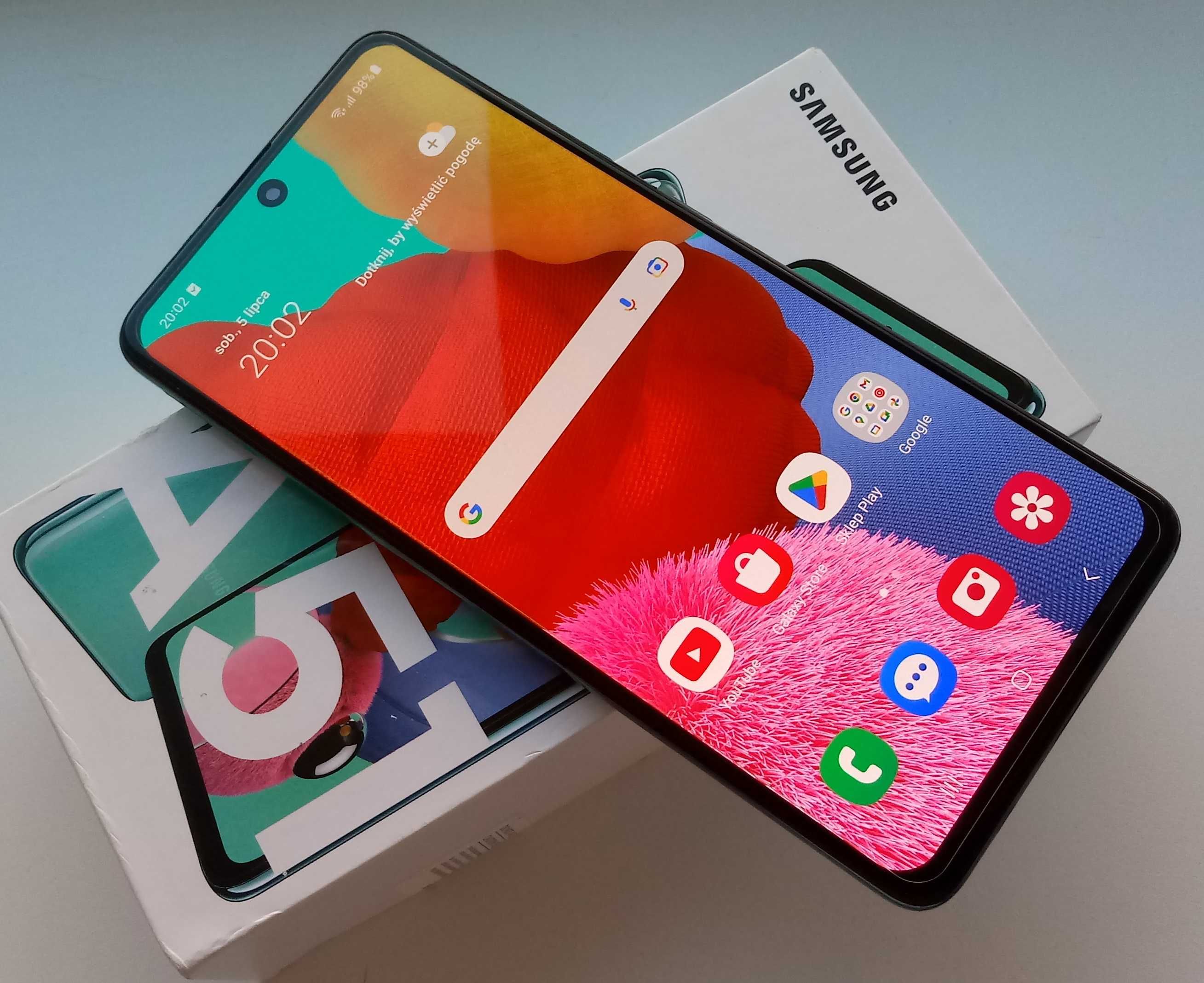 Samsung Galaxy A51 SM-A515 F/DSN  (128GB/4GB) stan BDB.