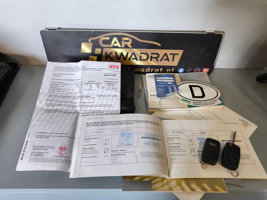 *** Audi A4 LIFT 1.6Mpi Bezwypadkowy Serwisowany 2 klucze TOP STAN ***