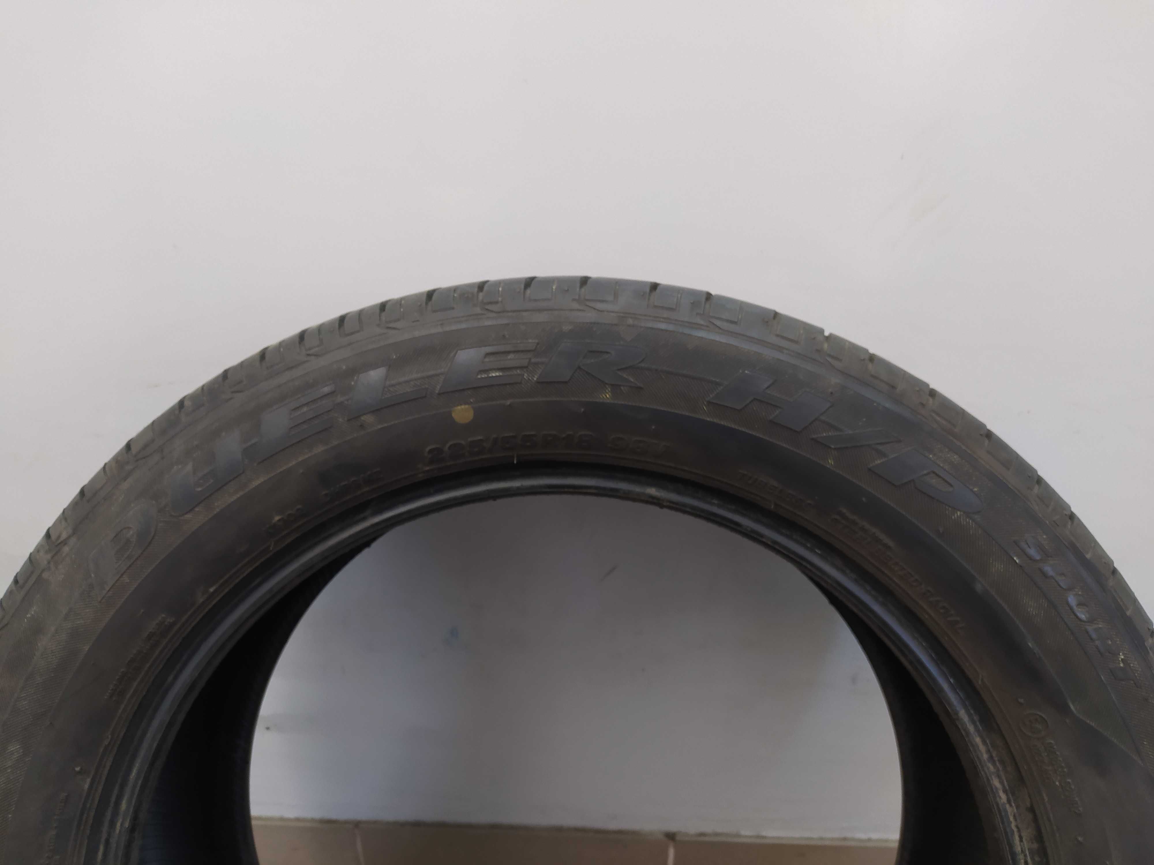 1x225/55R18 Bridgestone Dueler H/P Sport, 2020 rok, bieżnik 7,1mm