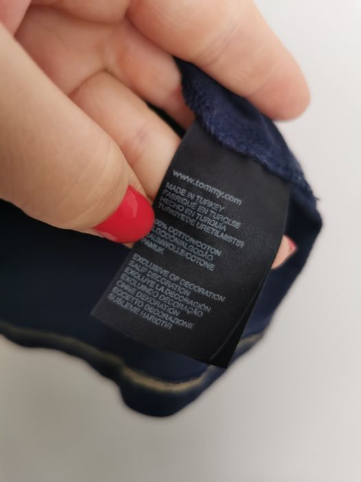 Tommy Hilfiger koszulka damska t-shirt logowana S/M