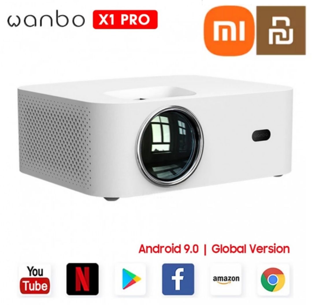 Проектор Xiaomi Wanbo X1 Pro Max Android телевизор samsung yamaha sony