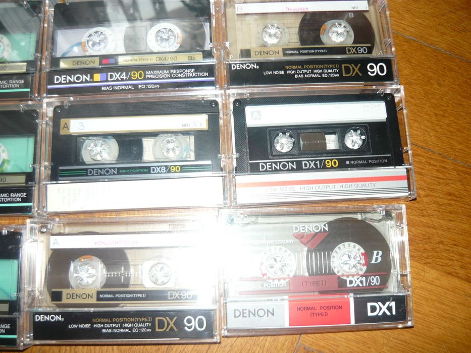 Kasety Denon typ II i I 20 szt