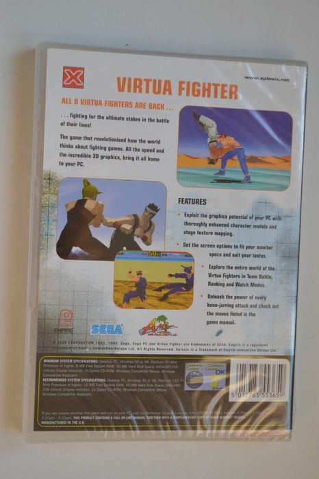 Virtua Fighter  PC Nowa w folii