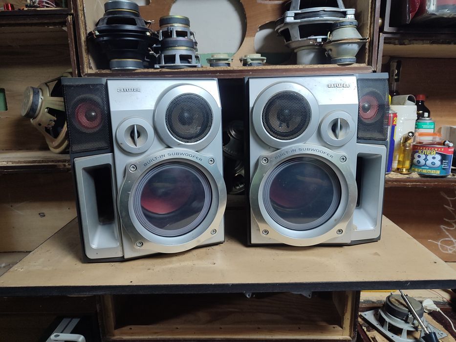 ‼️ КРУПНЫЕ Aiwa SX-NR80 (цена за ПАРУ!) ‼️