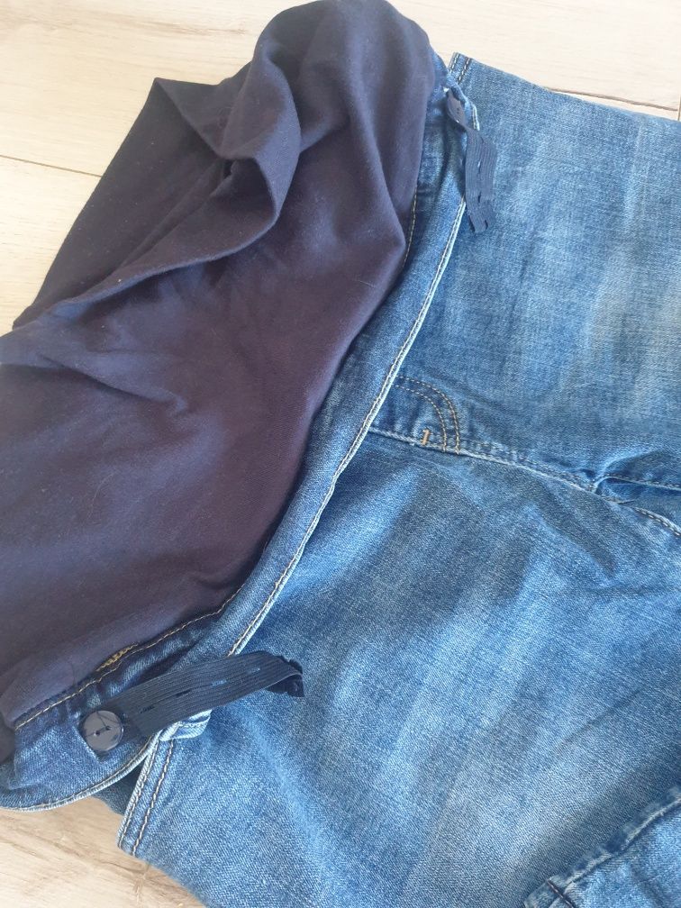 Spodnie ciążowe jeansy - 2 pary
