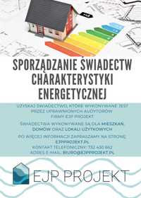 Świadectwo Energetyczne Leszno/Poznań/Wrocław