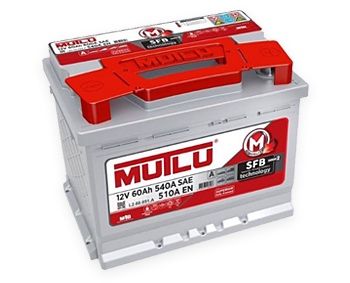 Авто аккумулятор Mutlu (Turkey) Mega Calcium 60Ач 520А L+ (EN)