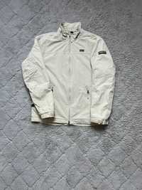 Jacket Napapijri logo cream Kurtka