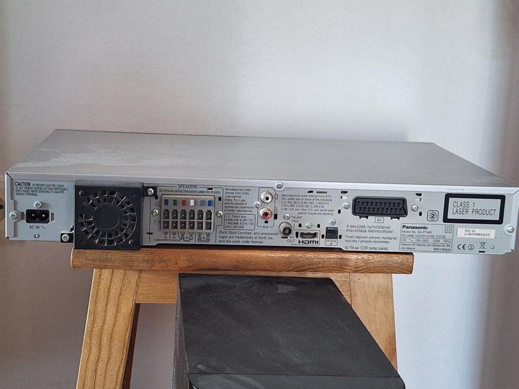 Kino domowe Panasonic z odtwarzaczem dvd