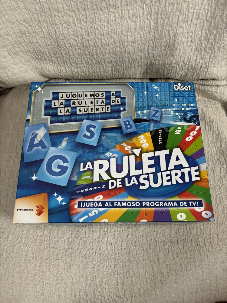 La Ruleta de la Suerte Diset jogo tabuleiro