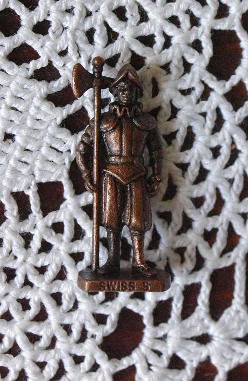 metalowa figurka SWISS 5 - K 96 n 78