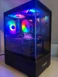 Komputer PC do gier RGB ryzen, rtx 2060, 20GB RAM, akwarium szkło