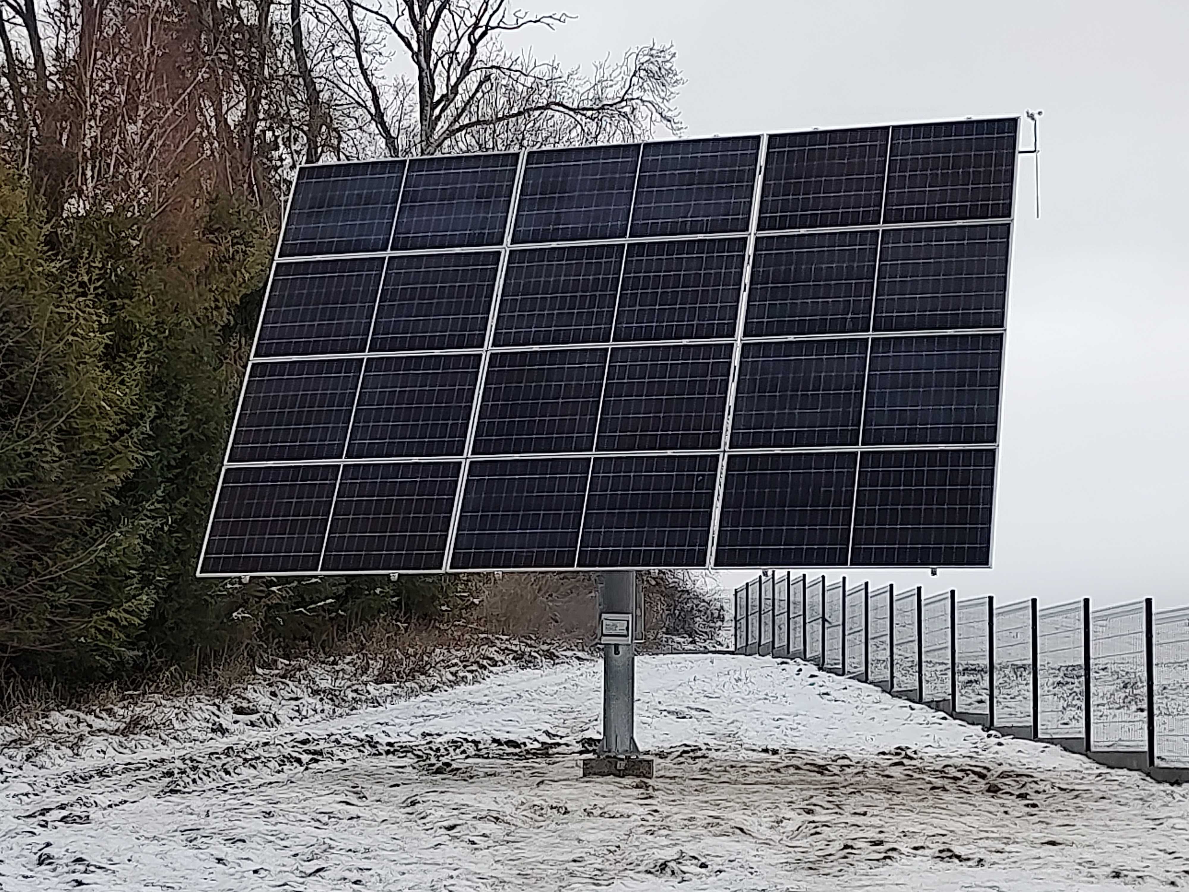 Profesjonalny Solar Tracker, Napęd z silnikiem , Obrotnica Solarna