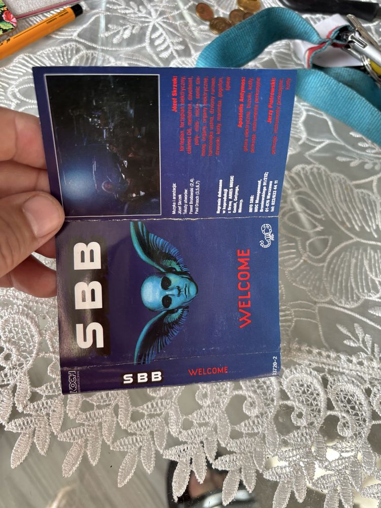 SBB Welcome kaseta audio Koch