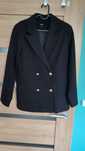 Czarna Marynarka oversize firmy Sinsey rozmiar S